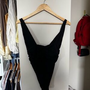 Riot Swim Black One Piece Swimsuit